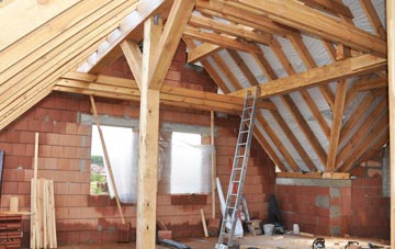 West Allotment attic trusses