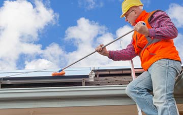West Allotment soft wash roof cleaning